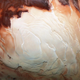 The south pole on Mars.